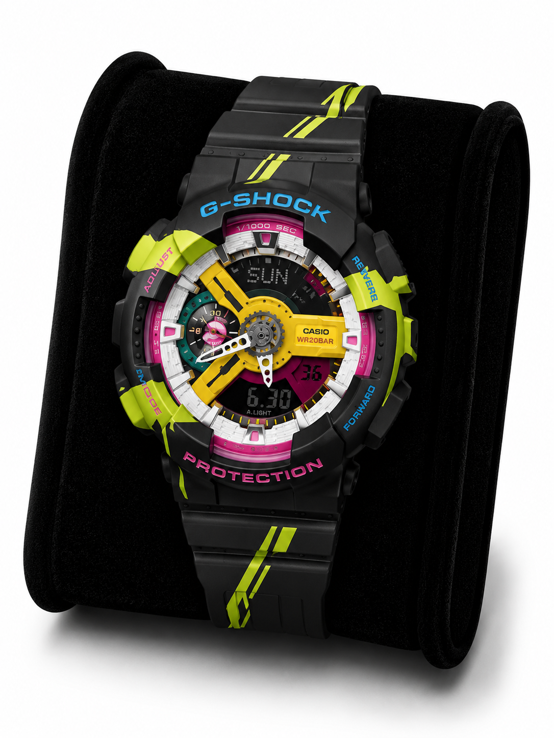 ساعت مچی کاسیو جیشاک گرافیتی مدل Ga-110G